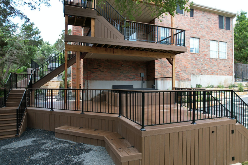 Decks - Modern - Deck - Austin - by Anderson Landscapes