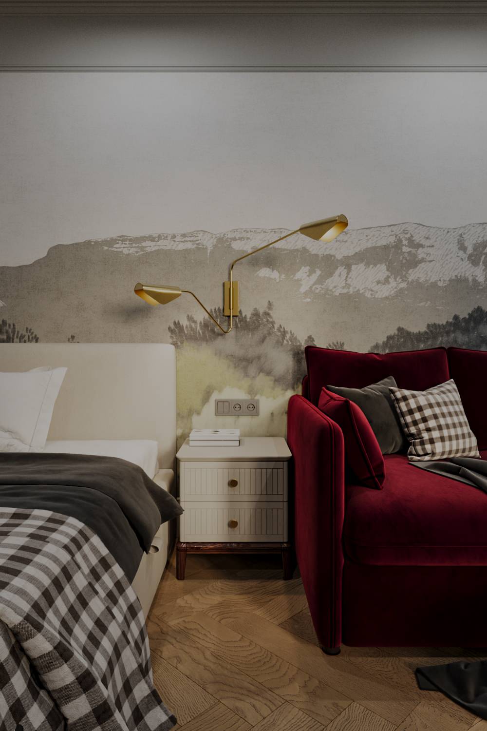 Квартира в Москве для молодой девушки  Площадь: 33,4 м2.