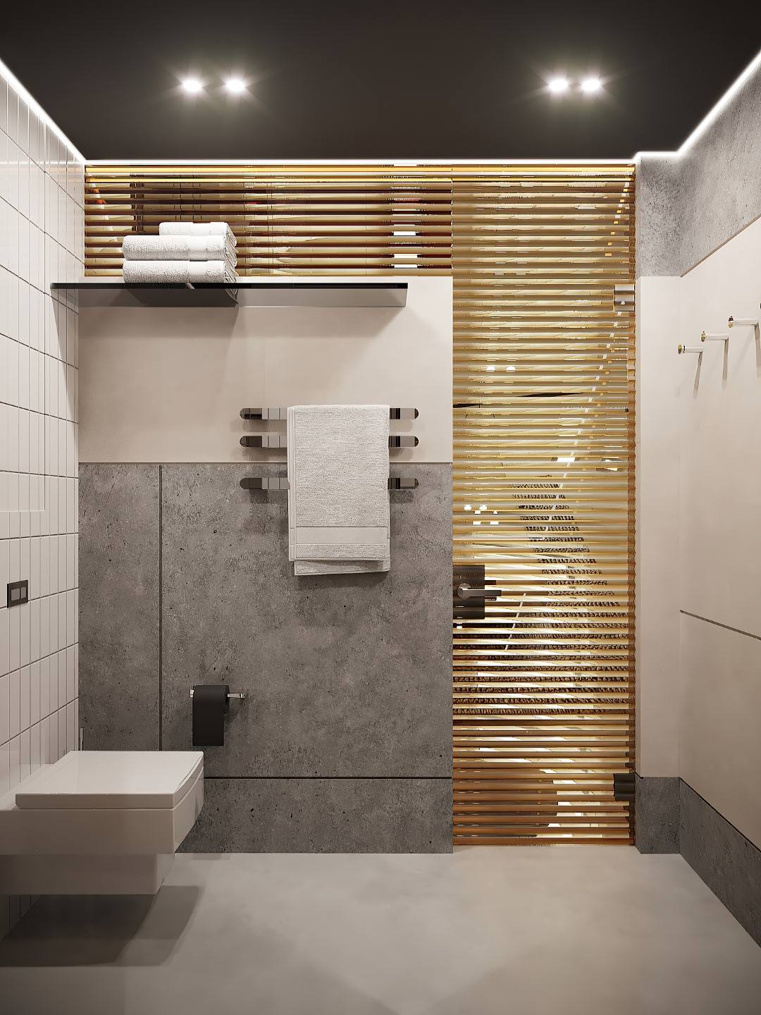 Квартира для молодого человека в современном стиле.