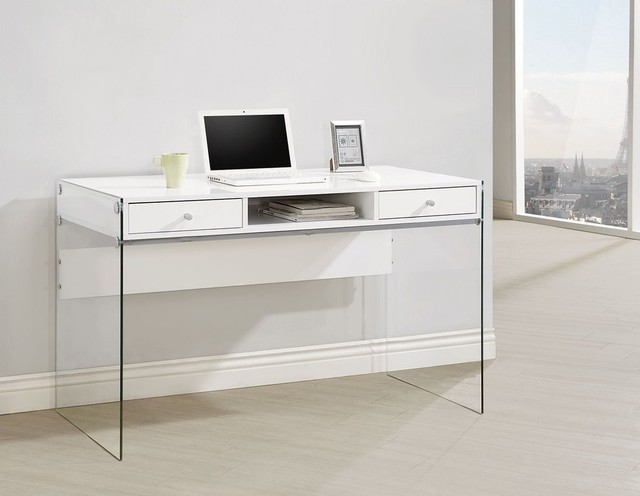 Coaster Computer Desk Glossy Black Desks And Hutches By Gwg Coaster Computer Desk Glossy Black