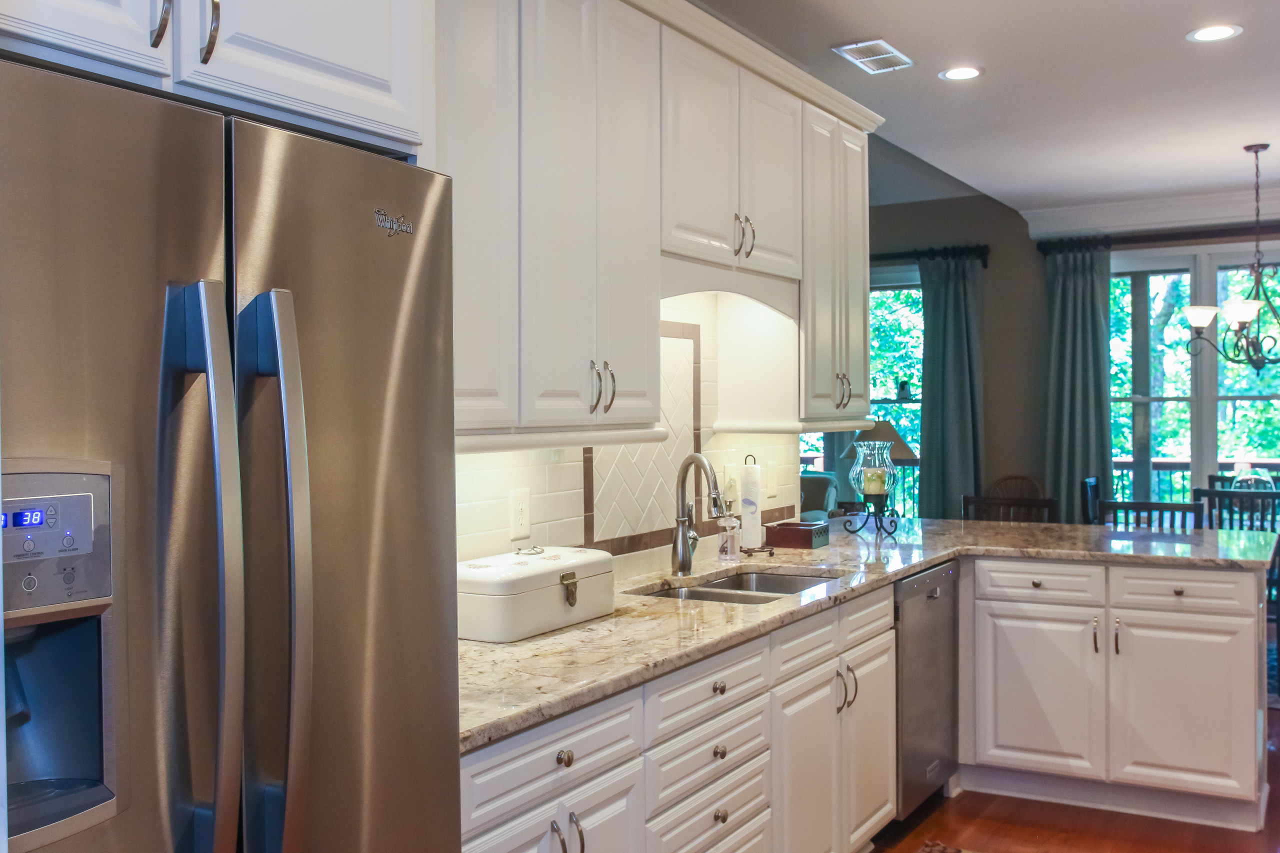 North Georgia Lakehouse Kitchen