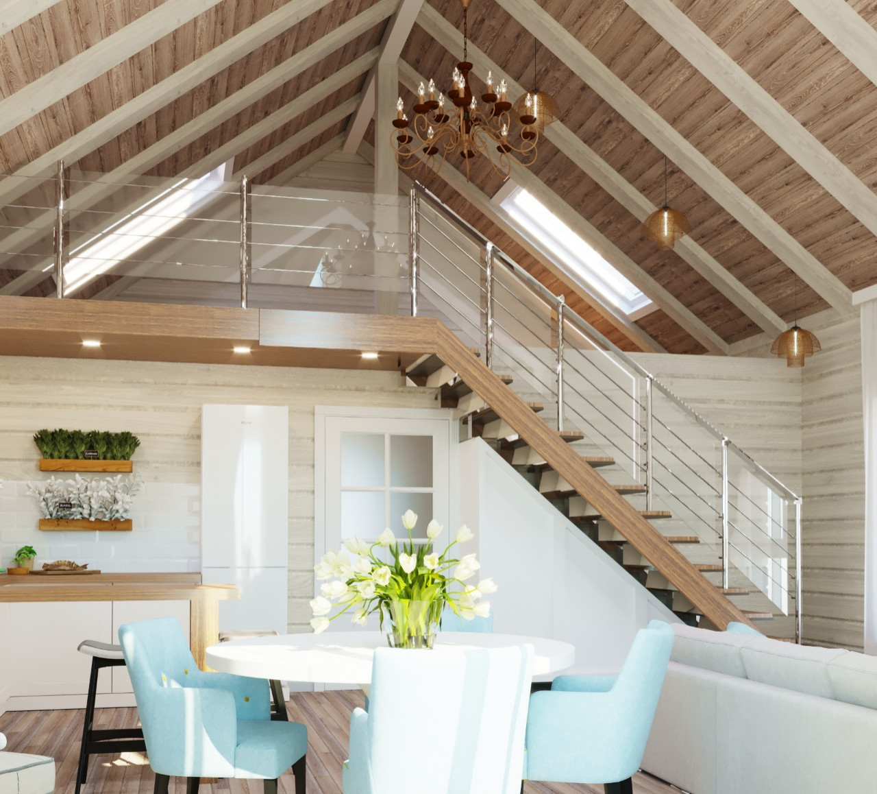 дом в современном стиле