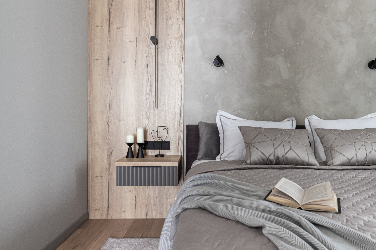 Дизайн проект для молодого человека, который предпочитает лаконичные интерьеры.