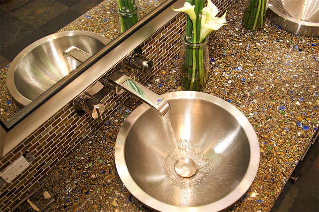 Green And Clean Ecofriendly Bath Countertops