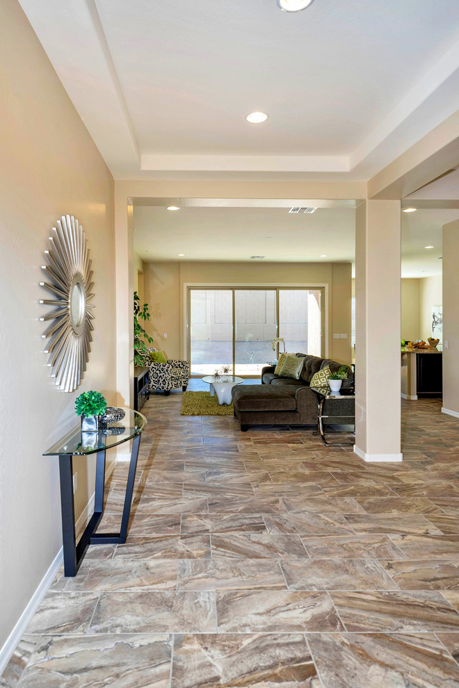 Transitional entryway photo in Phoenix