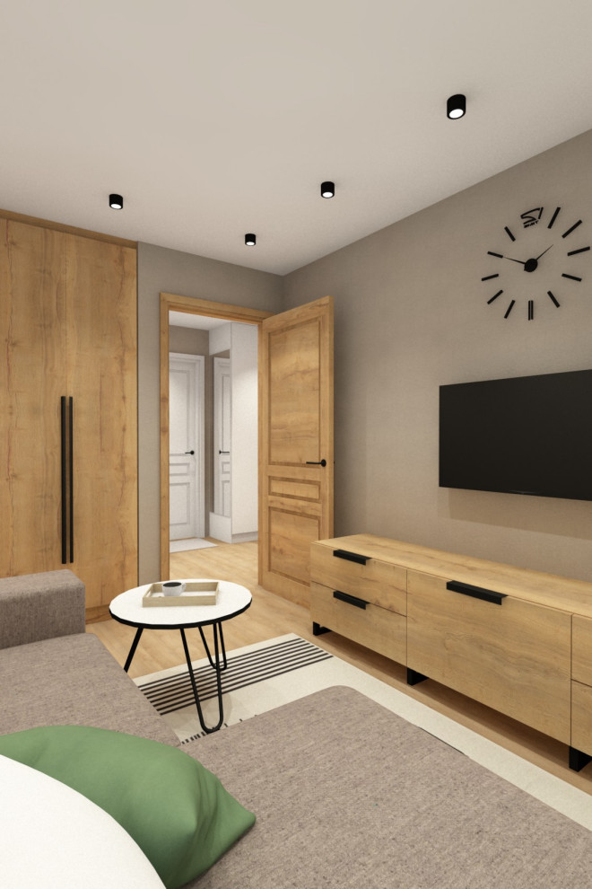 Небольшая квартира в минимализме