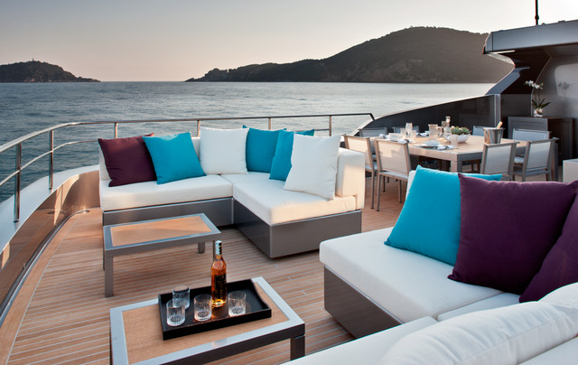 Mondial Marmi's Yachts contemporary-deck