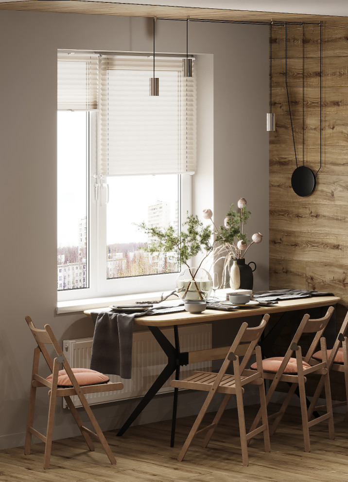 "Прикоснись к природе", квартира в Москве, 68 м2