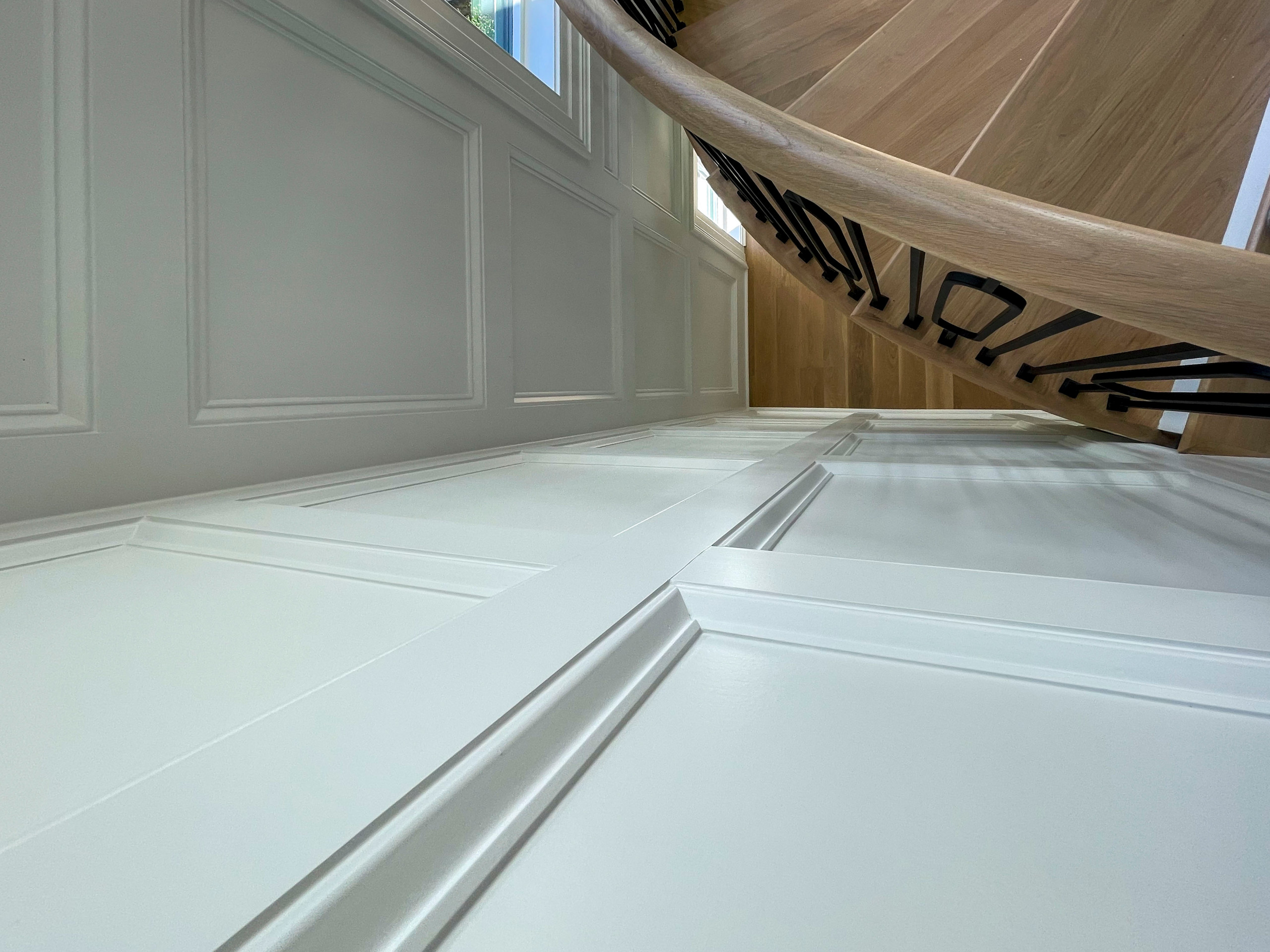 95_Remarkable and elegant floating elliptical staircase, McLean, VA 22101