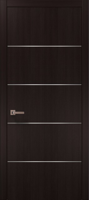 Modern Door Slab Wenge as Barn Sliding Pocket, 28