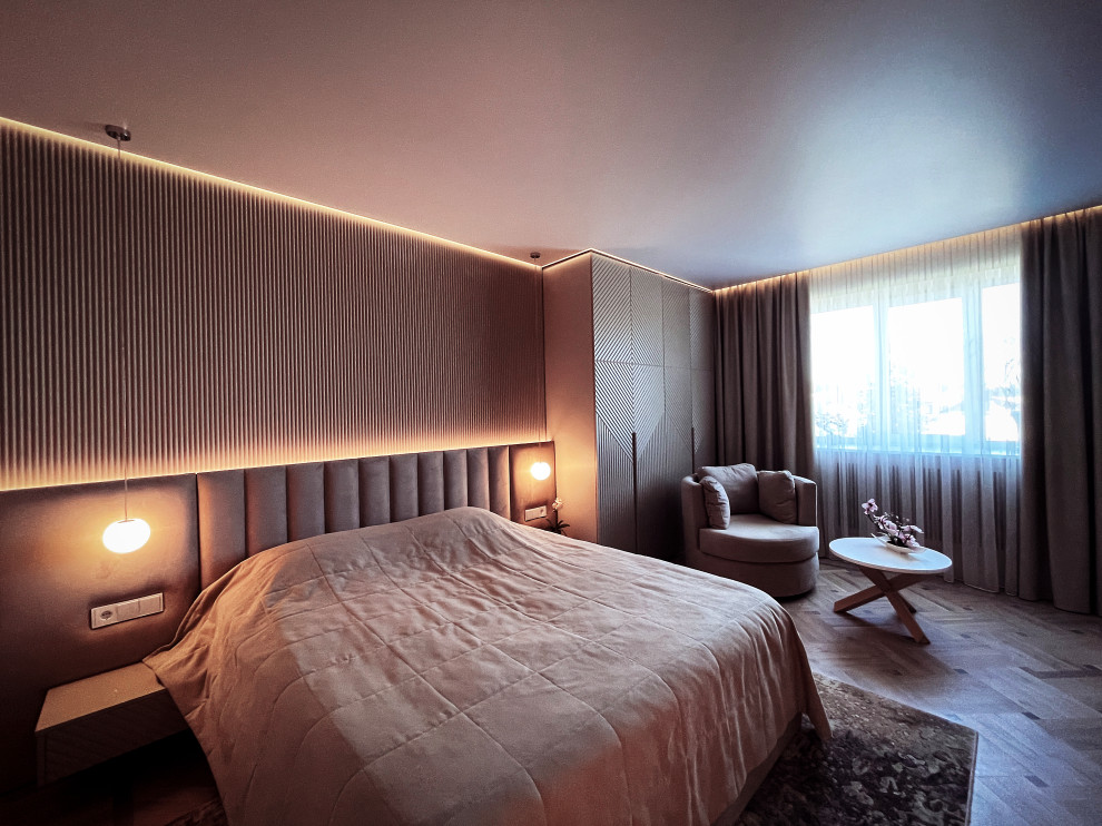 Дизайн проект спальни. Курск.