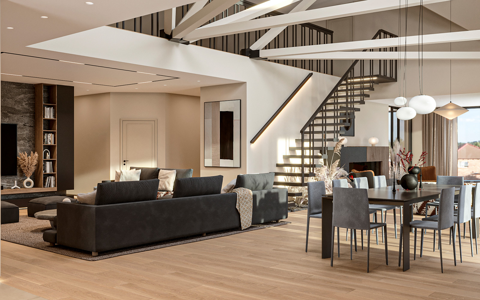 Интерьеры частного дома