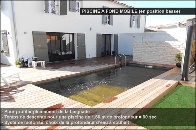 Piscine &agrave; fond mobile contemporary-pools-and-hot-tubs