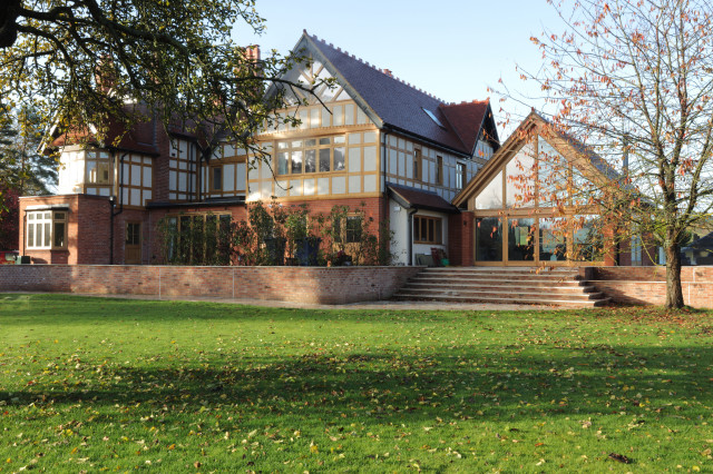 Orchard Dene amerikansk-craftsman-fasad
