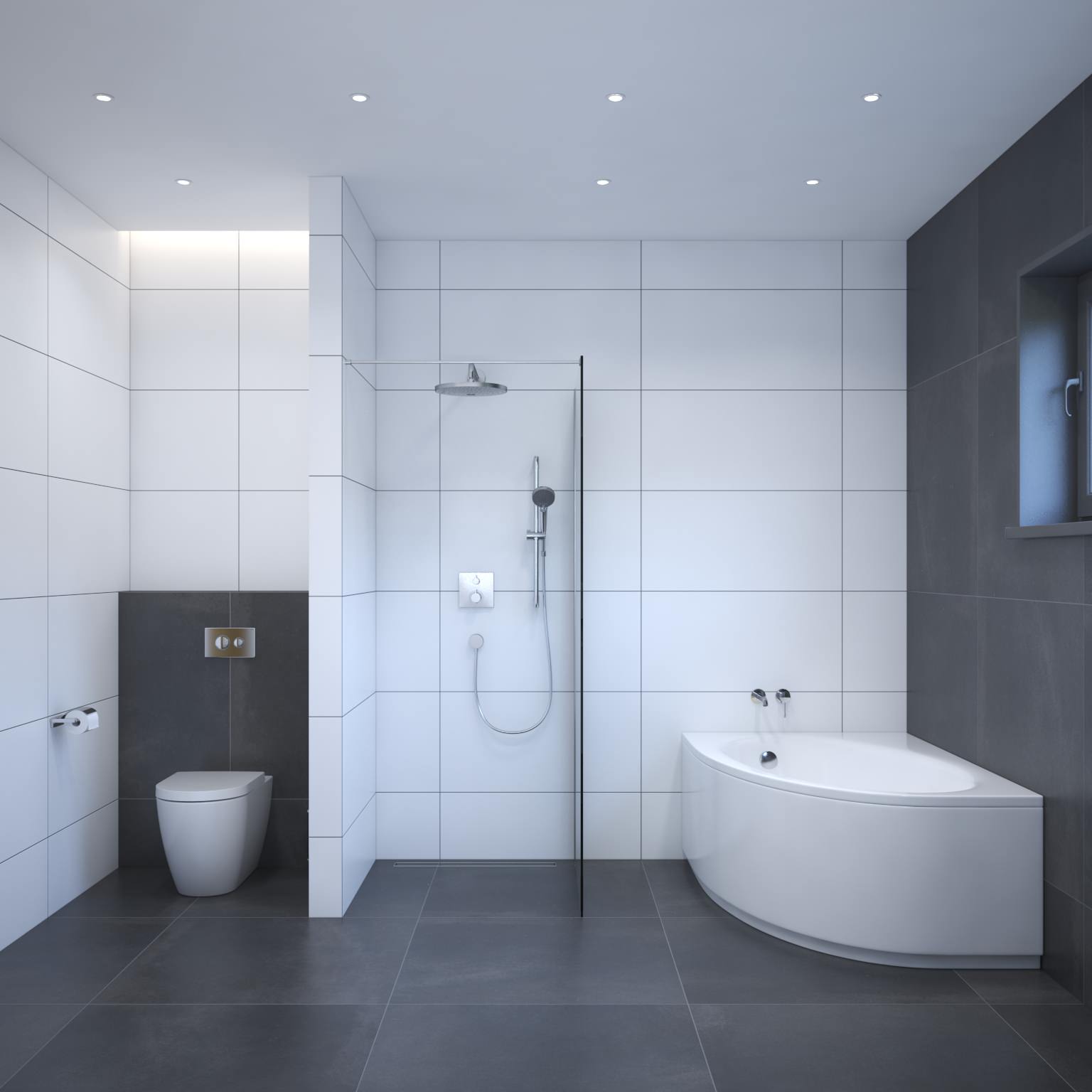 Ванная в частном доме