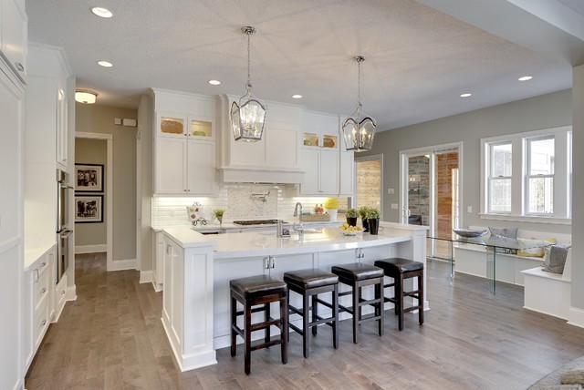 Custom Home traditional-kitchen
