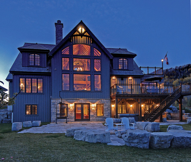 Mountain Home contemporary-fasad