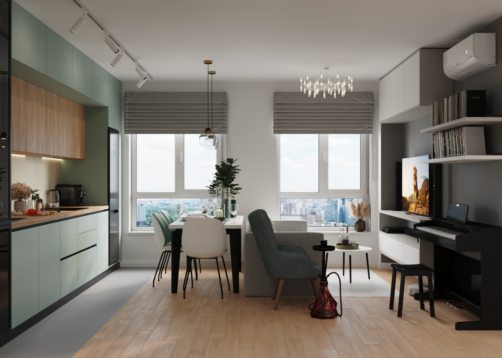 Дизайн проект бусиновский парк № 3