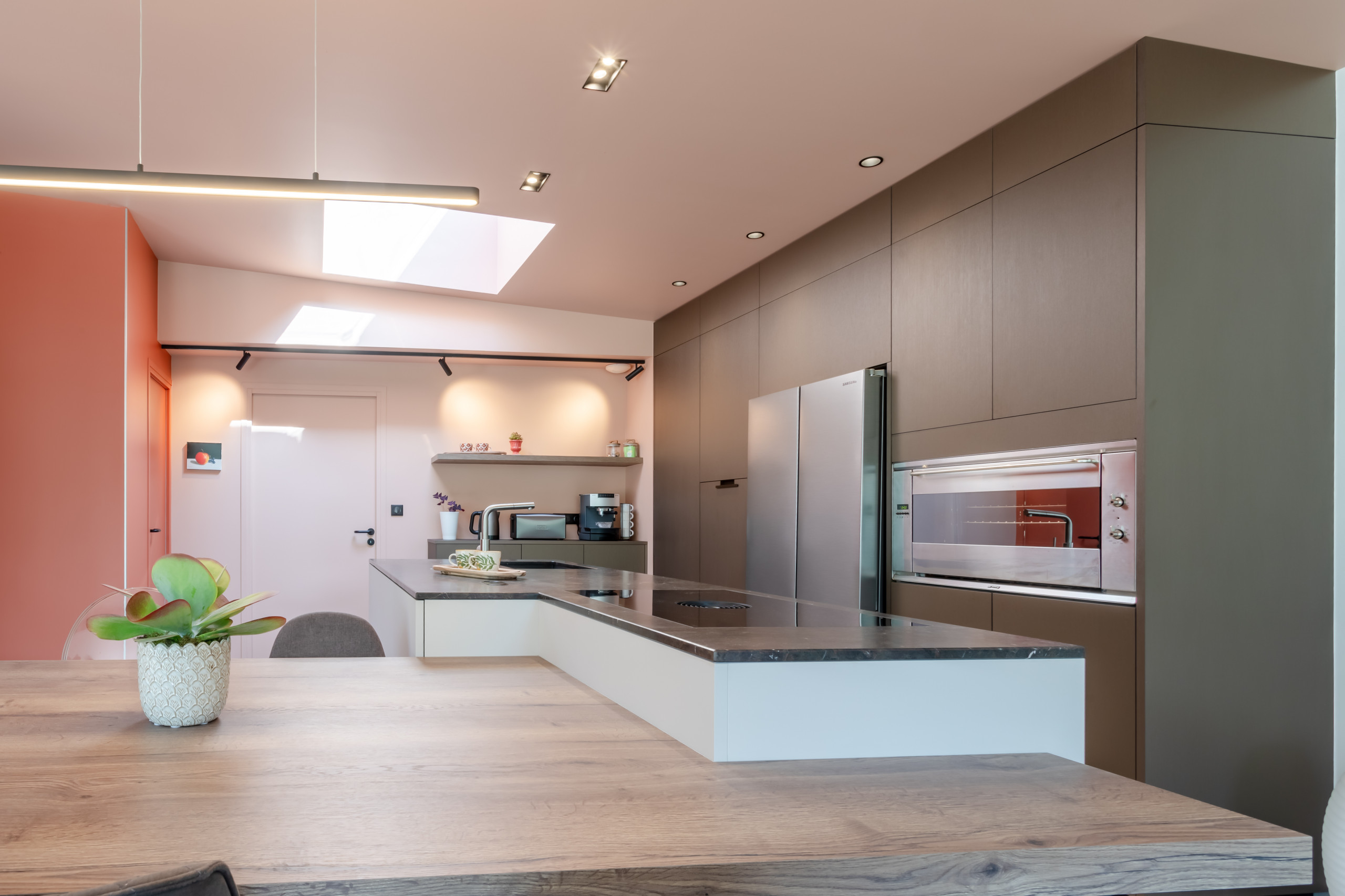 Rénovation d'une cuisine dans une maison neuve