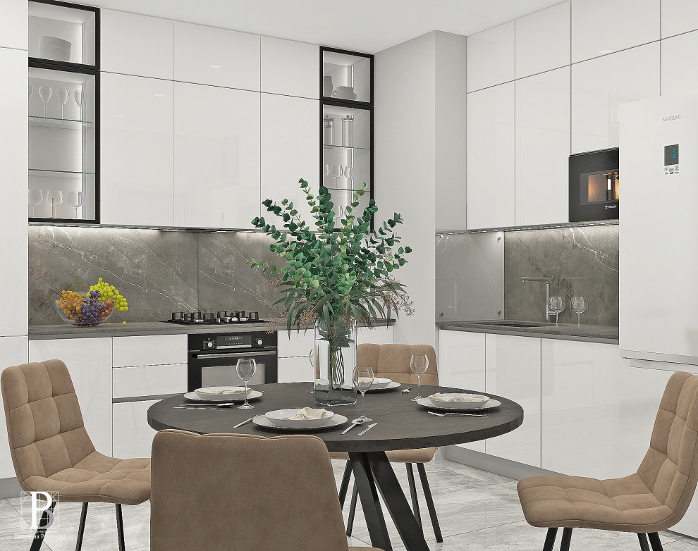 Дизайн проект квартиры 73,8 кв.м. г. Лермонтов, проспект Лермонтова