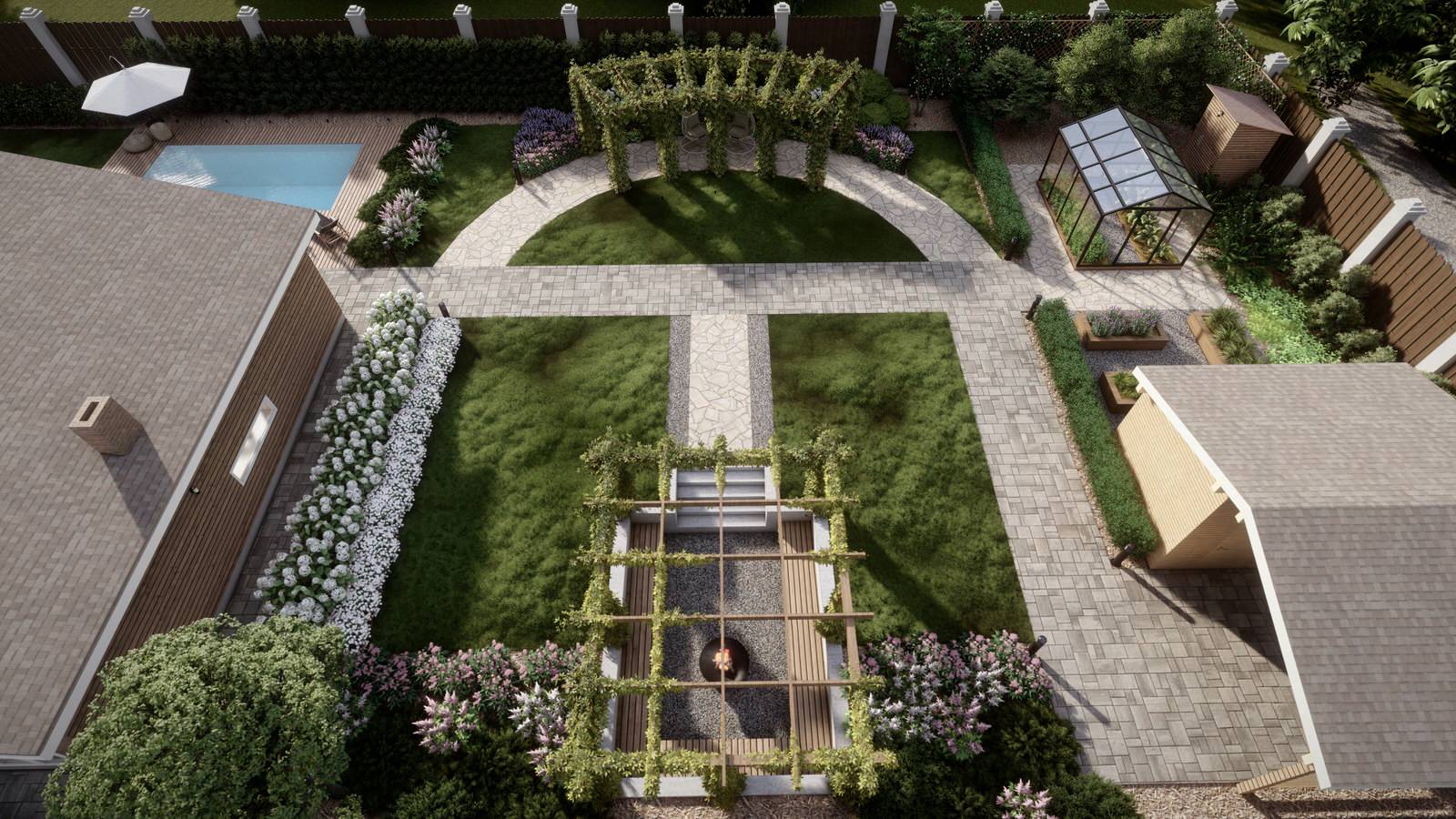 Проект сада "Гармония", Новосибирск