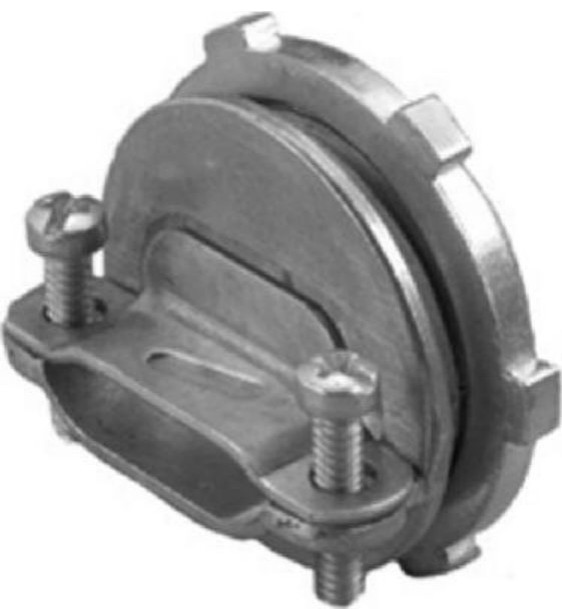 Halex® 05315 Zinc Clamp Connector, 11/2", 11/2" Traditional