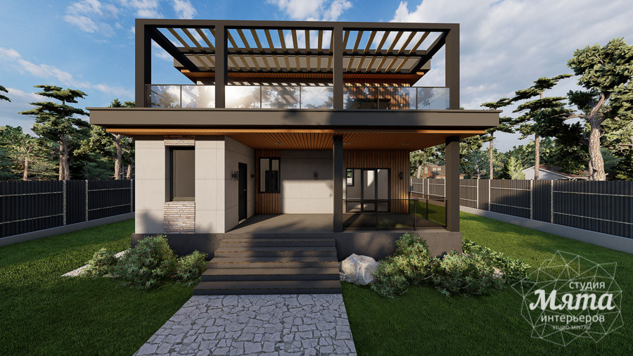 Дизайн фасада дома