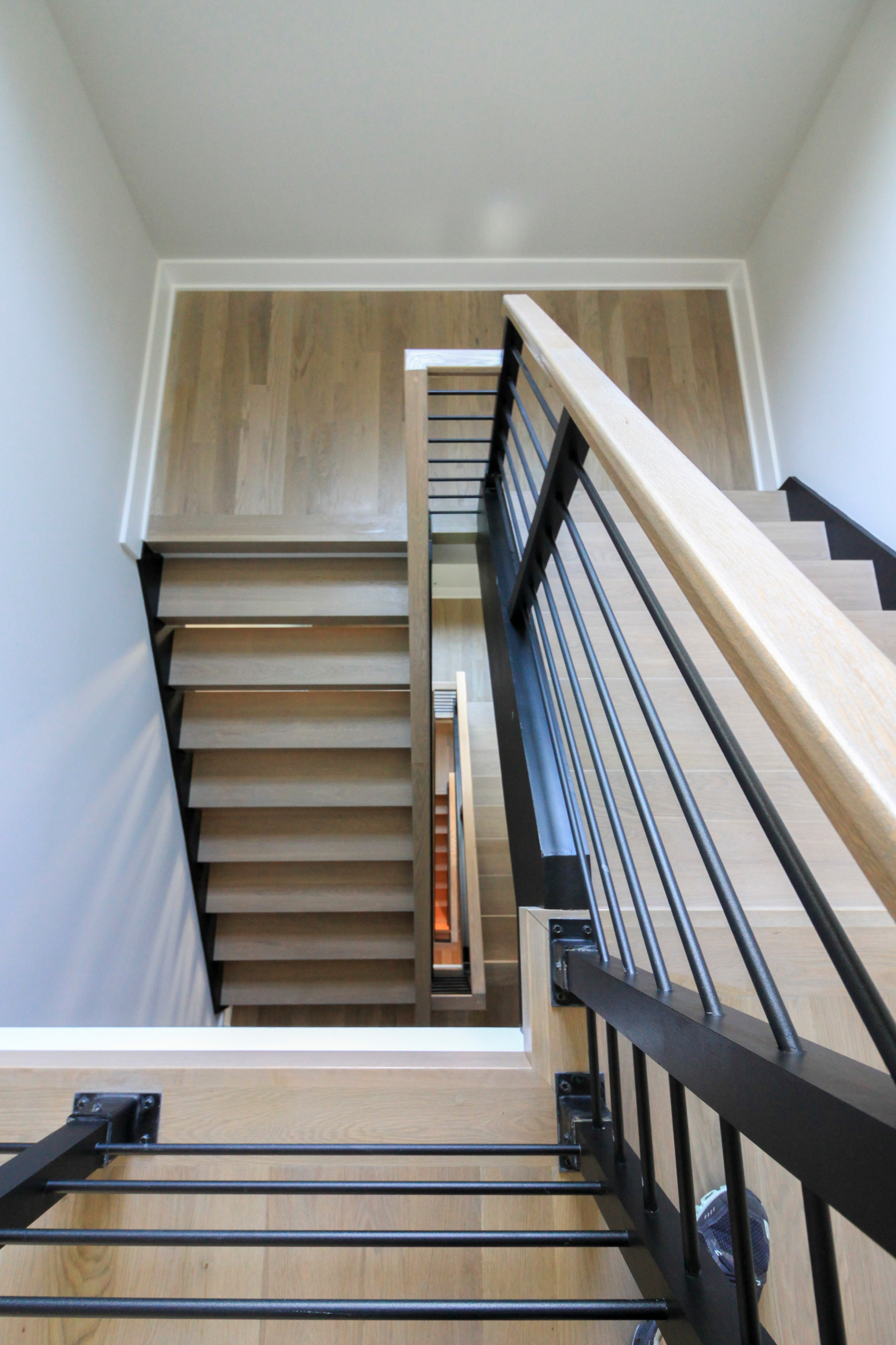 Project #52 | Minimalist Open Riser Stairway