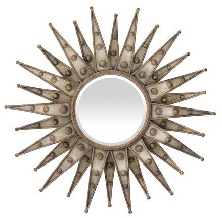 Studded Starburst Mirror