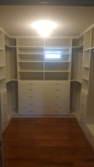 9x10 Ft Walk In Closet Modern Wardrobe Vancouver By