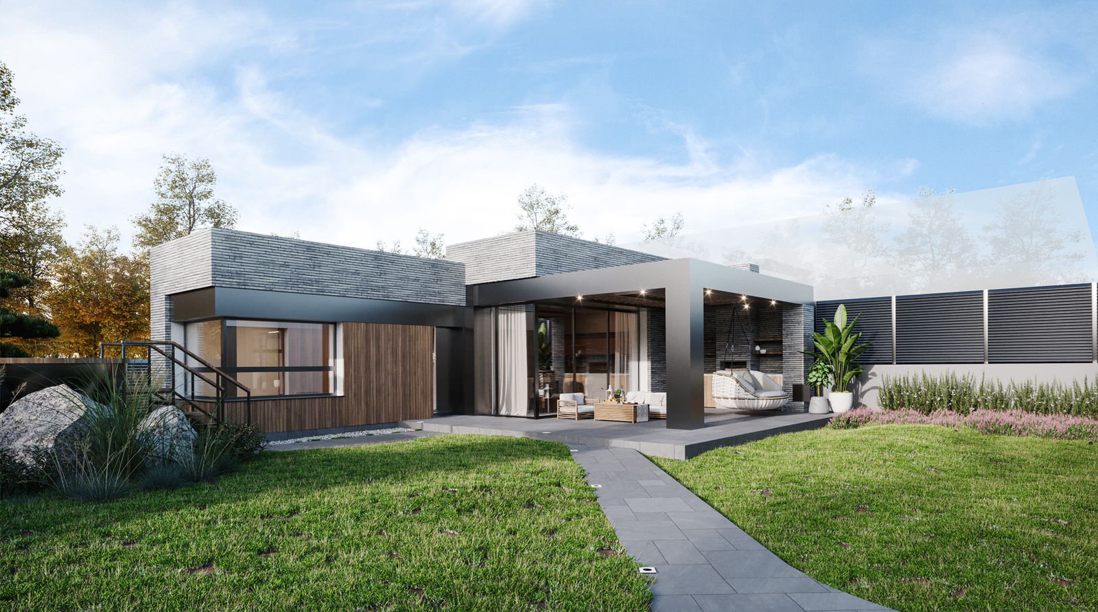 Индивидуальный жилой дом  300 м.кв.