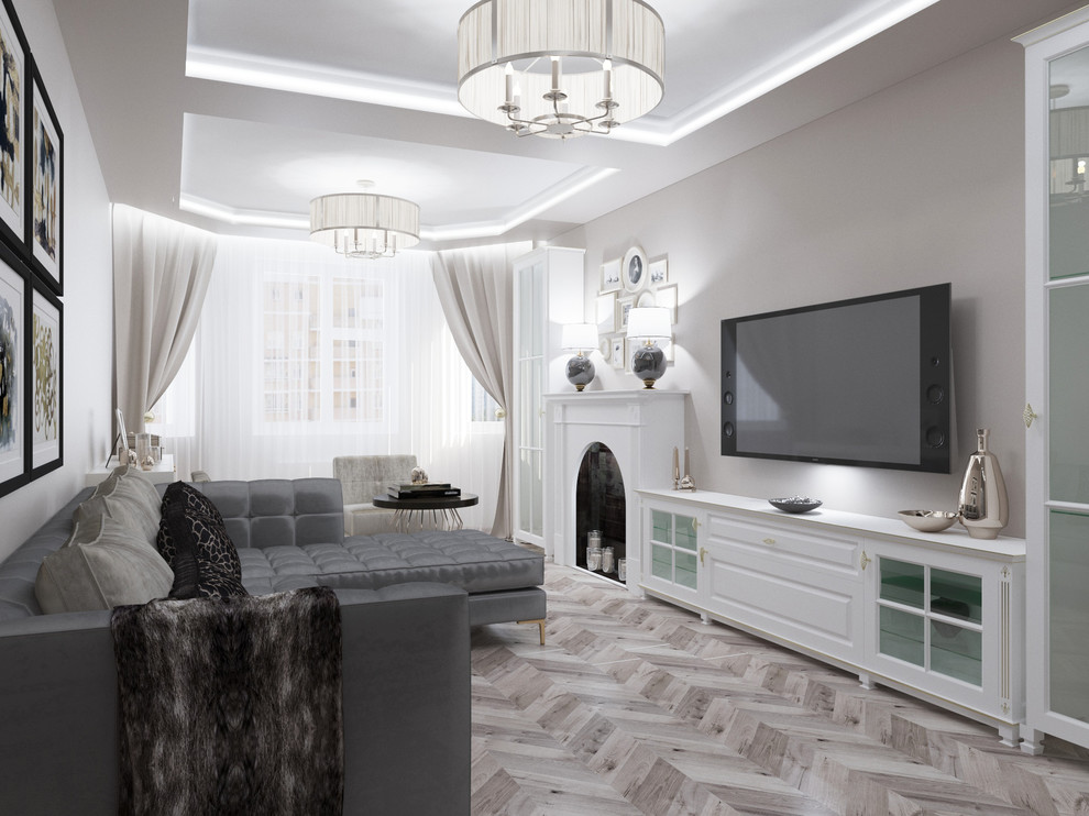 М14 Дизайн проект 3-х комнатной квартиры