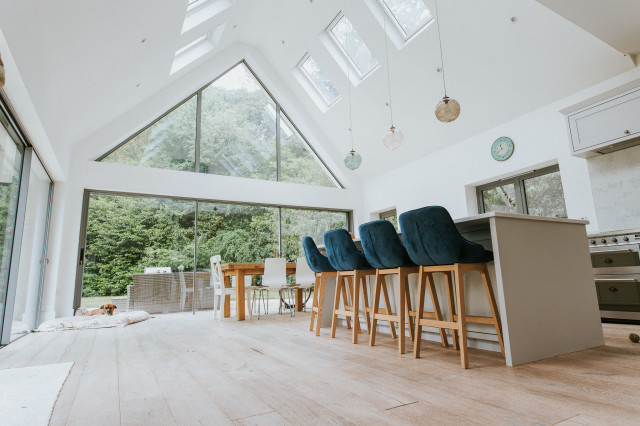 Surrey side extension trendy-koekken