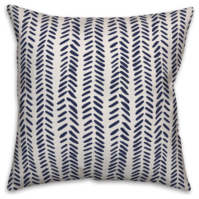 herringbone throw pillow