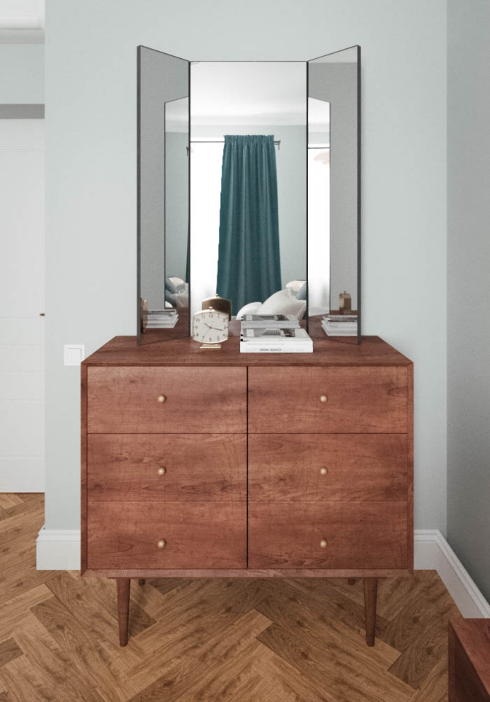 Интерьер в стиле mid-century modern