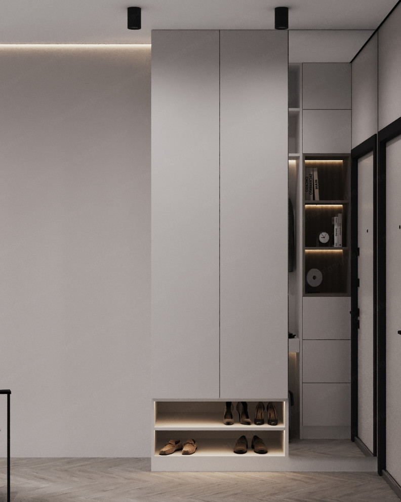 Дизайн проект 3 комнатной квартиры - ЖК Западный порт №2