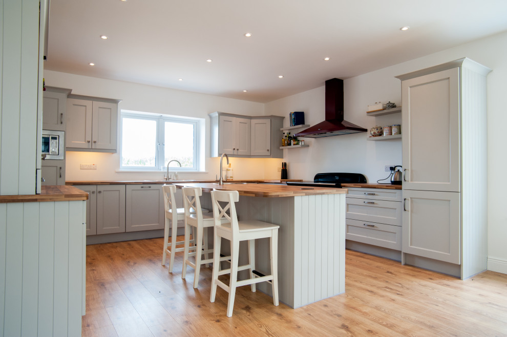 New Build House Kitchen Design Glantane