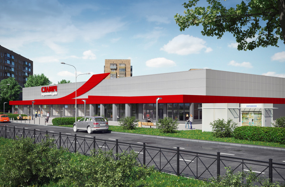 Реконструкция Торгового дома "Славич"