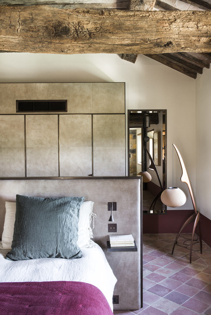 Toscane casa-de-campo-dormitorio