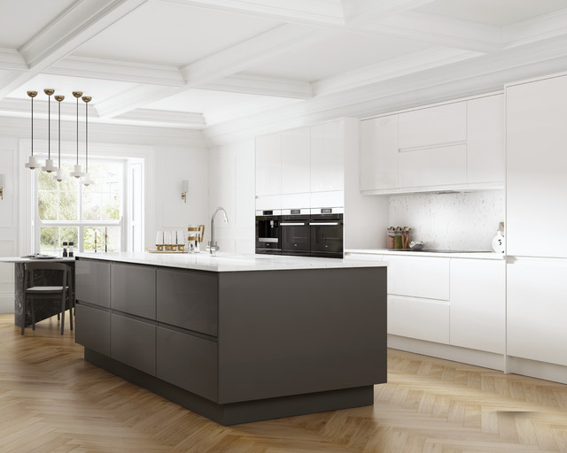 Sofia Graphite contemporary-kitchen