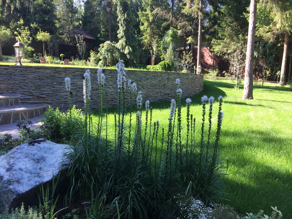 Ландшафтный дизайн участка 45 соток, КП Дубровка, МО