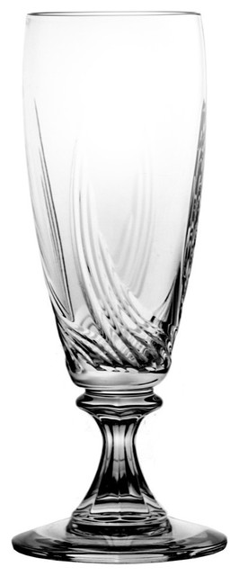 Aurora Lead Crystal Beer Glasses, Set of 6