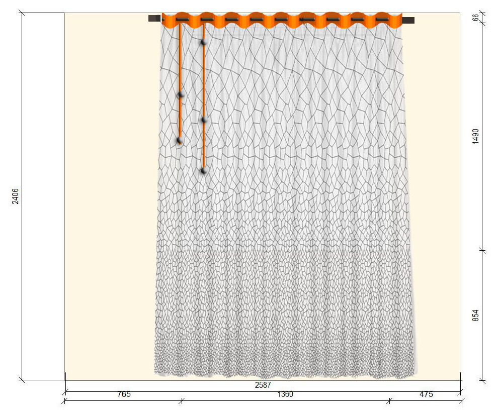 Эскизы штор