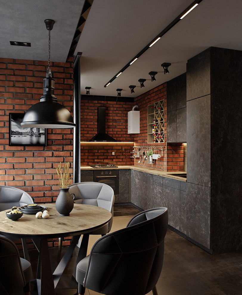 Кухня в стиле Loft