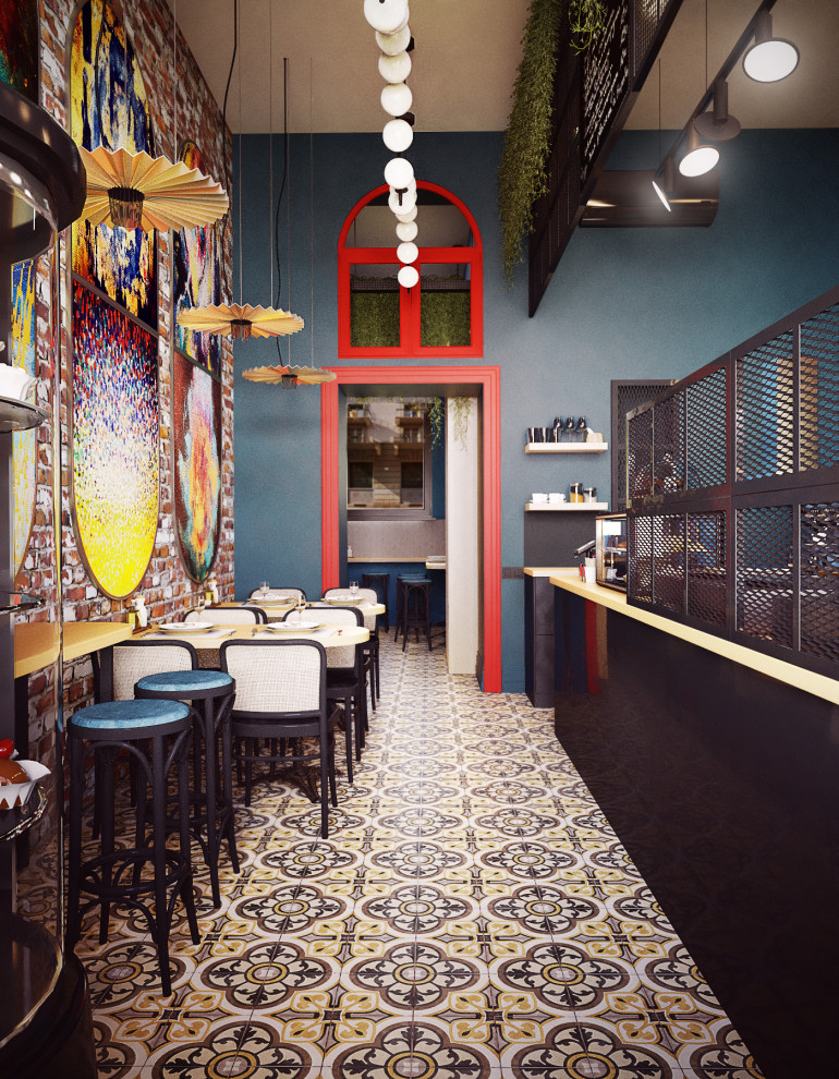 Кафе в Милане "Pasternak"