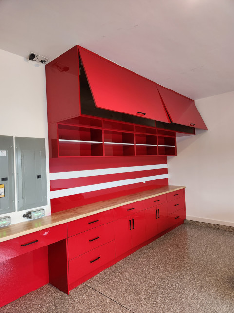 Custom Garage Design minimalistisch-garage