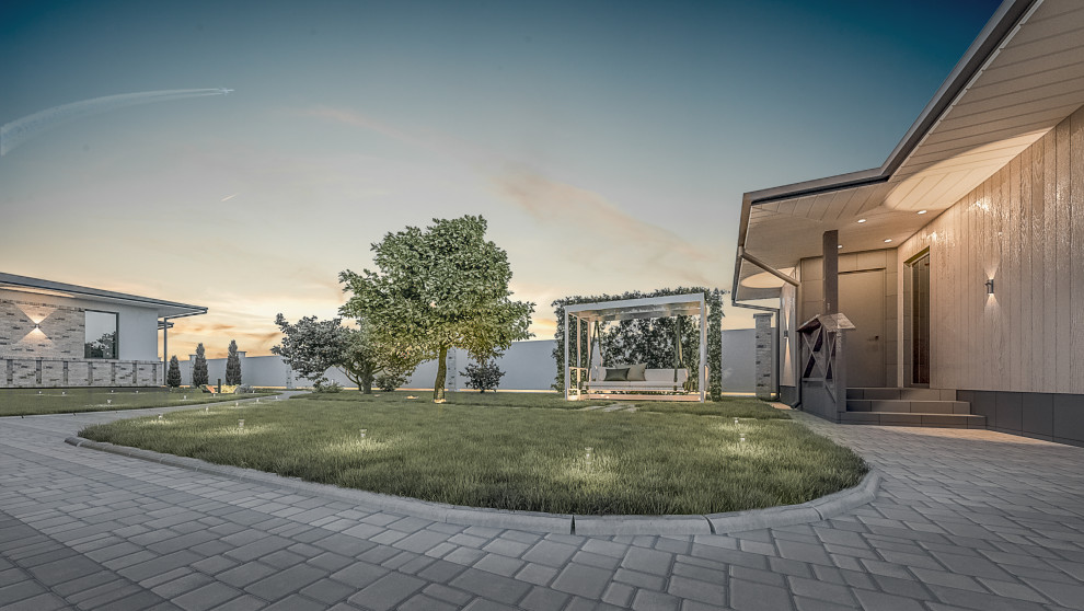 Дом с ландшафтом Воронеж