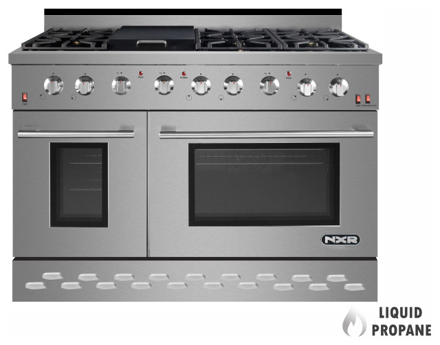 NXR 48" ProStyle Propane Gas Range with 7.2 cu.ft. Convection Oven