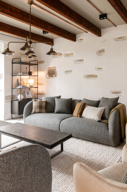 Une fermette d'antan, en mode luxe ! landstil-dagligstue