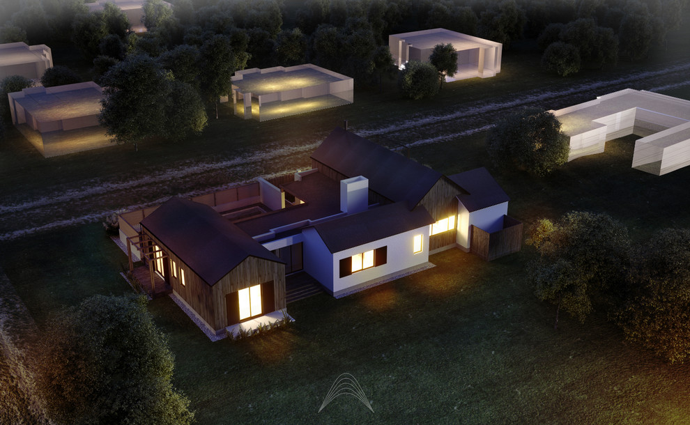 домик в Уругвае. Визуализация.